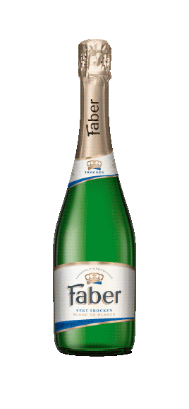 Faber Sekt Sticker
