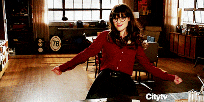 new girl dancing GIF