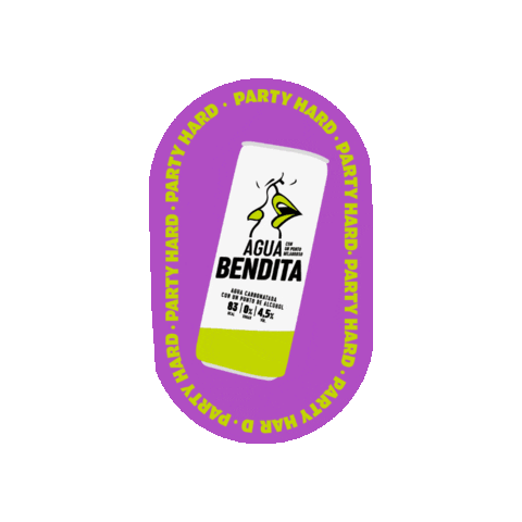 Party Hard Sticker by Teapical Company