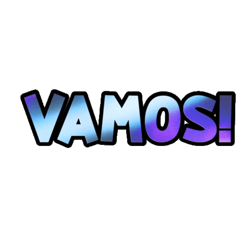 Vamos Lets Go Sticker by Valenciz