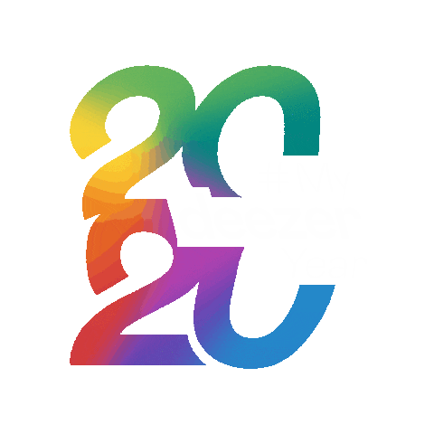 Mydeezeryear Sticker by Deezer