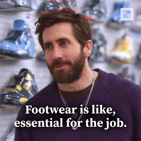 Jake Gyllenhaal Shoes GIF by Complex