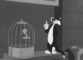 swinging black and white GIF swinging black and white GIF