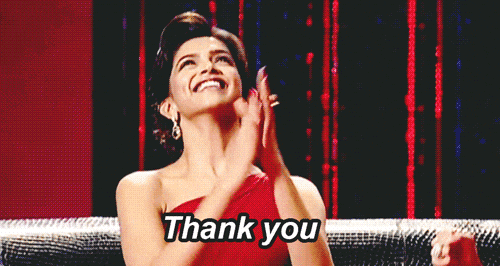 Deepika Thanks GIFs - Get the best GIF on GIPHY