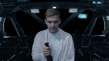 Flying Star Wars GIF by Rise at Seven