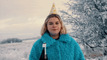 New Year Hat GIF by coolshopcom