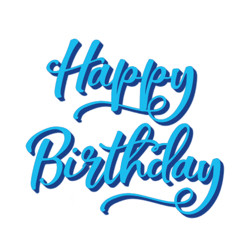 Happy Birthday Sticker