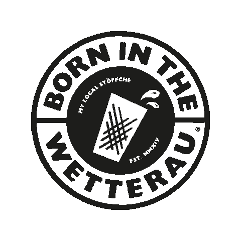 BORN IN THE WETTERAU Sticker