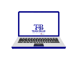 Team Blue Real Estate Sticker