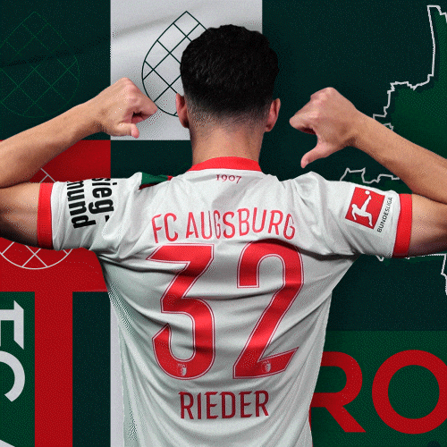 Football Number GIF by FC Augsburg 1907
