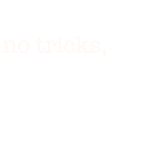 No Tricks No Frills No Nonsense Sticker by no nonsense avalon