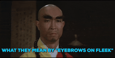 martial arts eyebrows GIF by Shaw Brothers