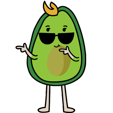 Happy Fun Sticker by Mia Glansie