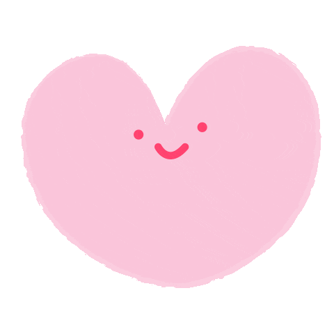 Heart Pink Sticker by paxtoys