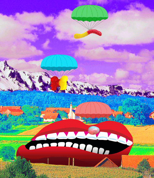 candy parachute GIF by Trolli