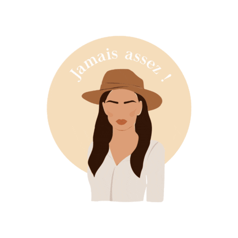 Jamais assez shop Sticker