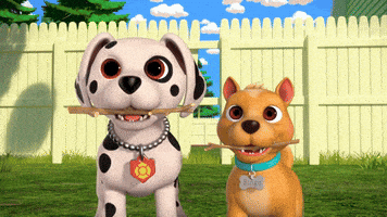 Animation Dog GIF by Moonbug