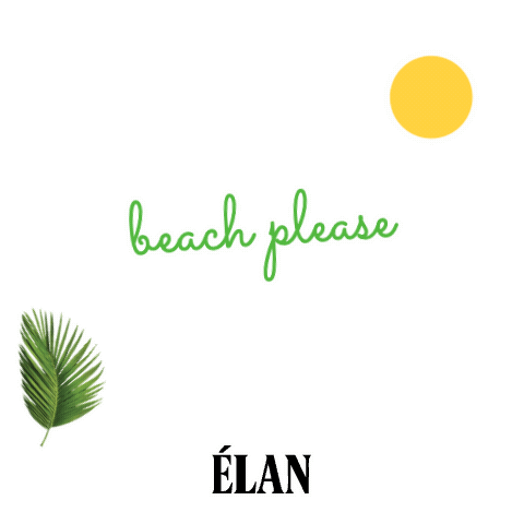 Beachplease Sticker by ÉLAN