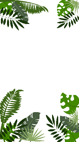 Leaf Jungle Sticker by tigdesign