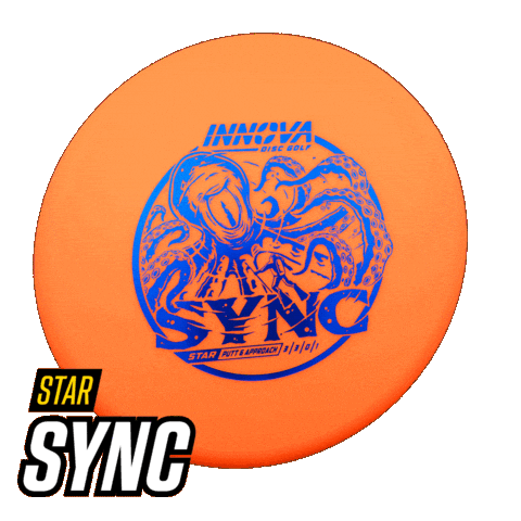 Disc Golf Sync Sticker by Innova Discs