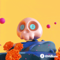 Day Of The Dead Flowers GIF by Millions