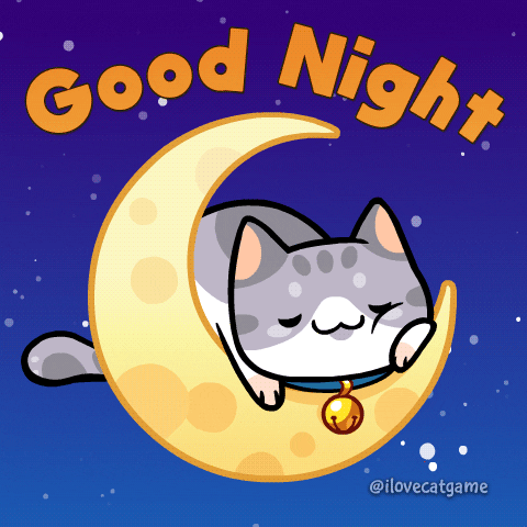 Good Night Smile GIF by Mino Games