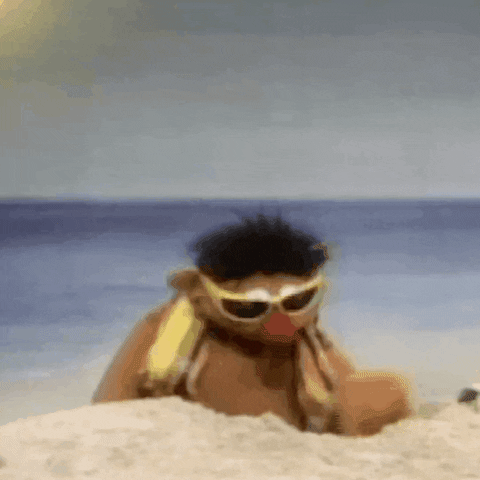 Summer Swimming GIF by Sesame Street