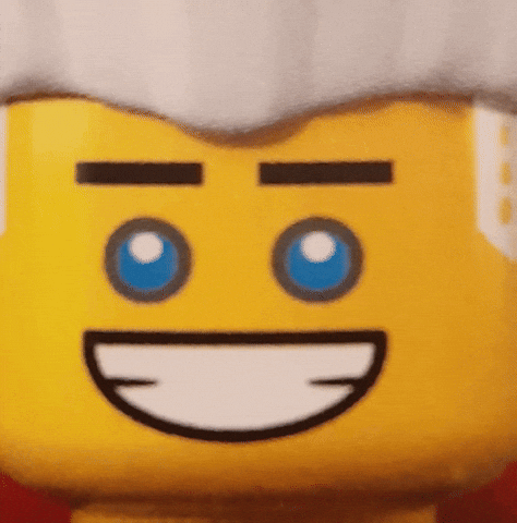 White Ninja Smile GIF