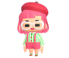 Bow Please Sticker by GanimCRAFT