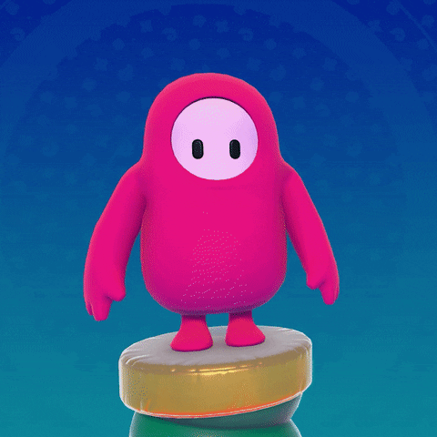 Sitting Video Game GIF by Fall Guys