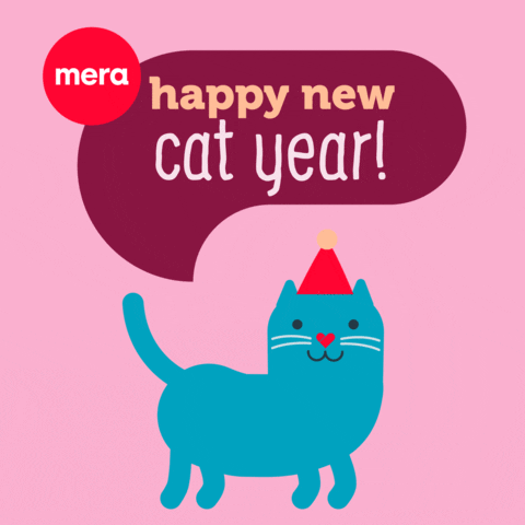Happy New Year GIF by mera petfood