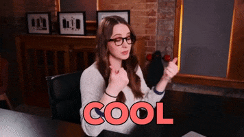 Stay Cool Thumbs Up GIF by Sara Dietschy