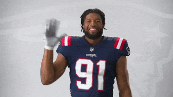 Whats Up Hello GIF by New England Patriots