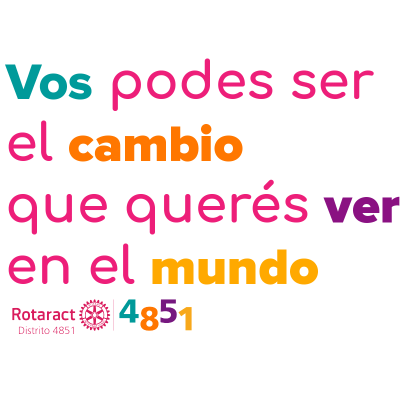 Rotaract 4851 Sticker