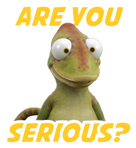 Are You Serious Sticker by Sofficini Carletto