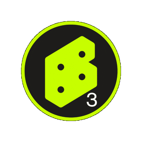 Level 3 Bb Sticker by Beyond Bouldering
