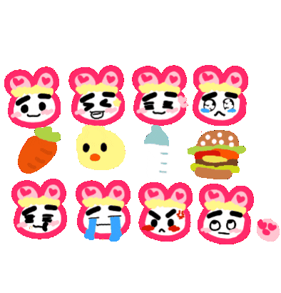 Bunny Sticker