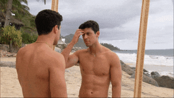 Mirror Image Smile GIF by Bachelor in Paradise