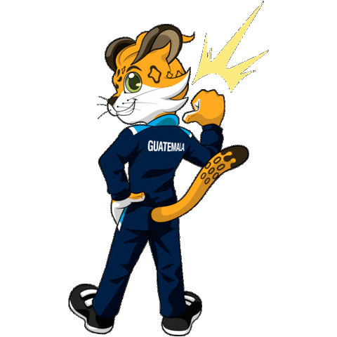 Cog Sticker by Comité Olímpico Guatemalteco