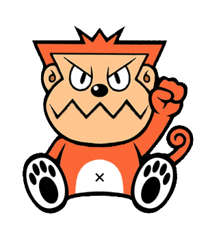 Monkey Sticker