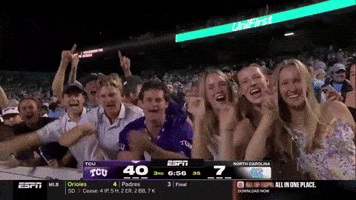 Fans Frogs GIF by TCU Athletics