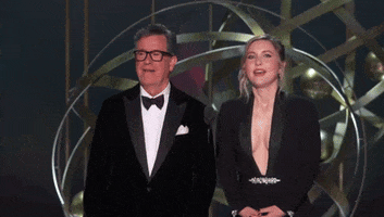 Stephen Colbert Taylor Tomlinson GIF by Emmys