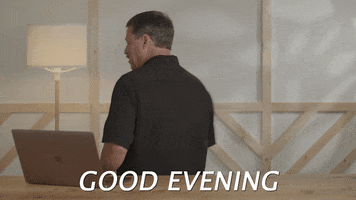 Good Evening GIF by SVC
