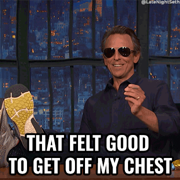 Relaxed Seth Meyers GIF by Late Night with Seth Meyers