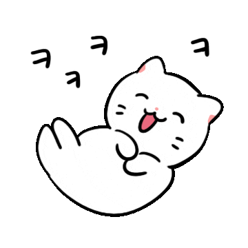 Happy Cat Sticker by Olso