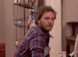 Parks And Recreation Vomit GIF