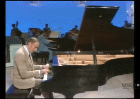 piano GIF by Henry Mancini