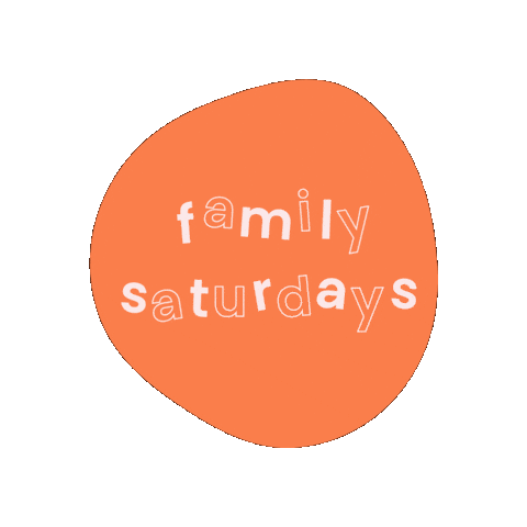 Family Saturdays Sticker by Aspex Portsmouth