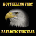 Not feeling very patriotic this year