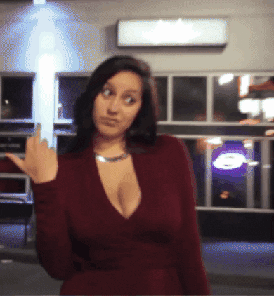 Middle Finger GIF